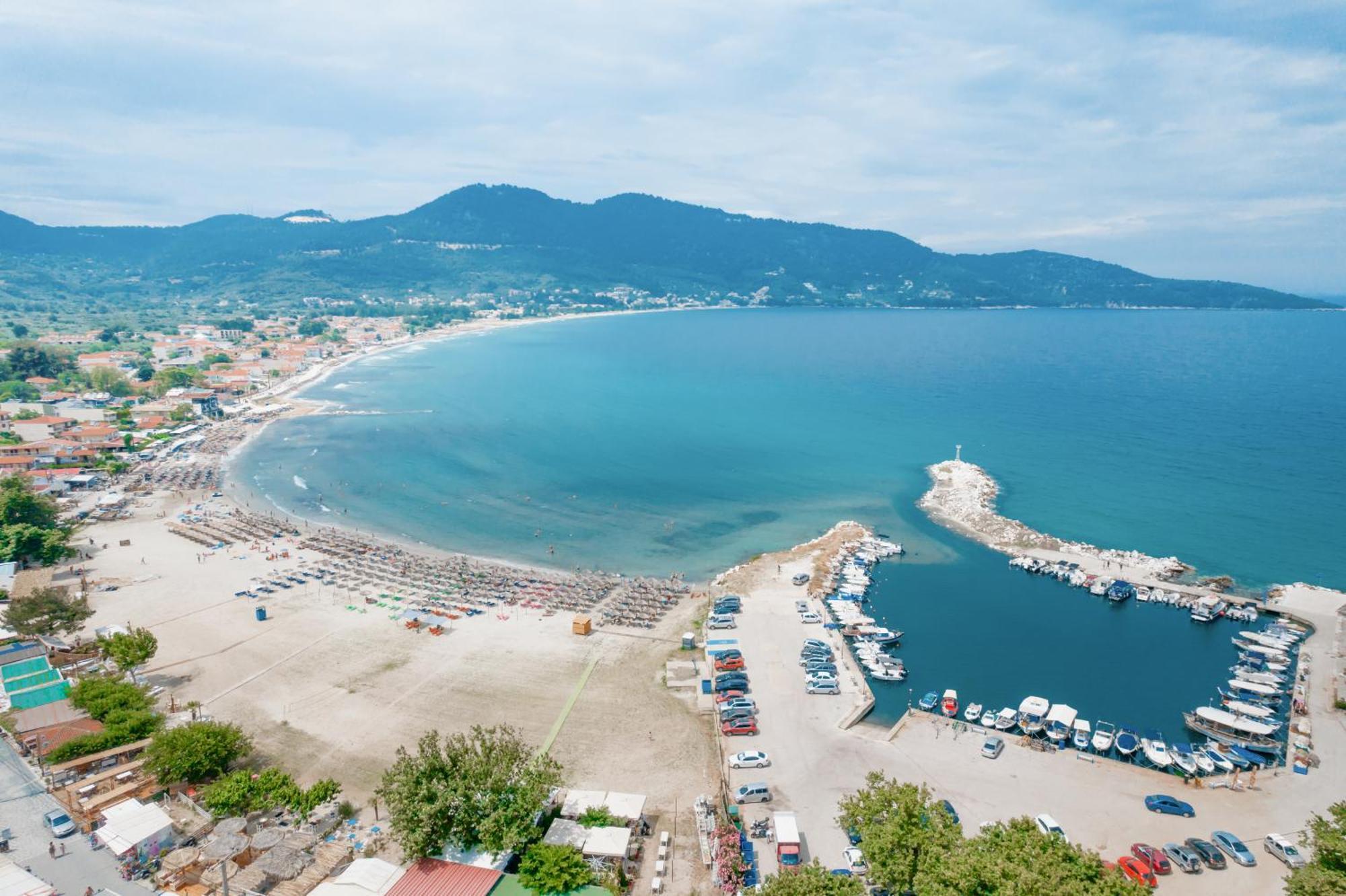 Evergreen Thassos Skala Potamia  Luaran gambar